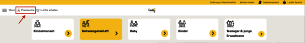 Screenshot bkkfamilyplus.de_Header Praxissuche